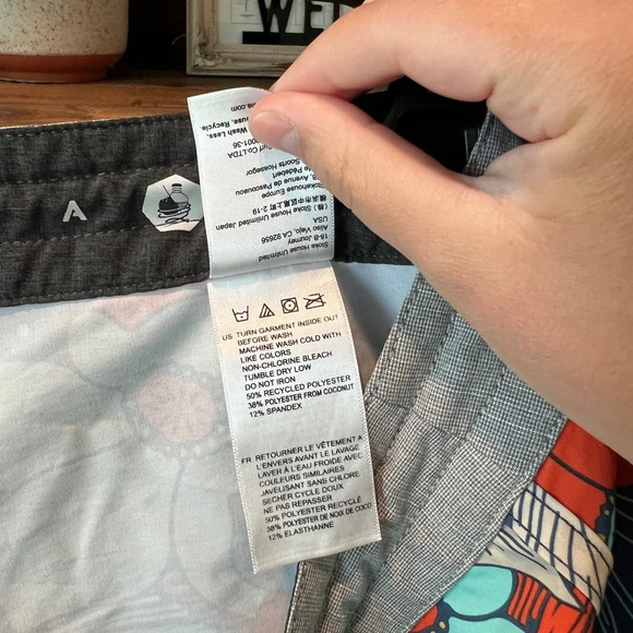 Vissla men’s Mo Bettah board shorts size Large (33 waist) - Picture 6 of 10